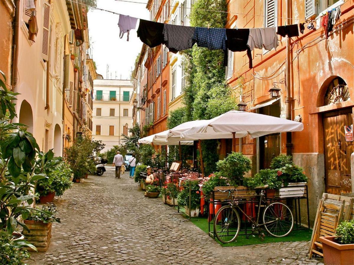 Panoramic Castle Apt Trastevere Rom Eksteriør billede